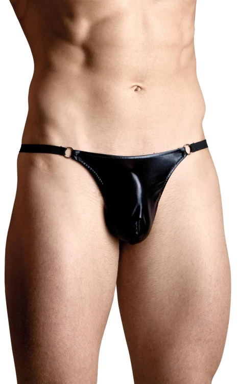 stringi Mens Thongs black S/L