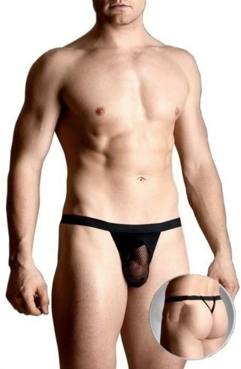 stringi Mens thongs black XL