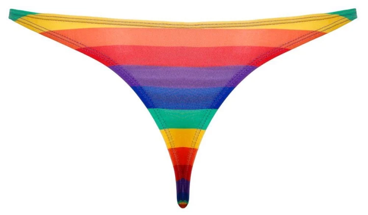 stringi Men's Thong Rainbow M