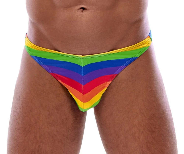 stringi Men's Thong Rainbow L