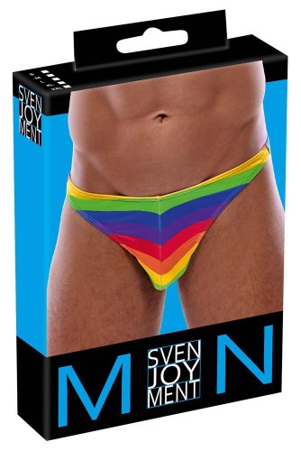 stringi Men's Thong Rainbow XL