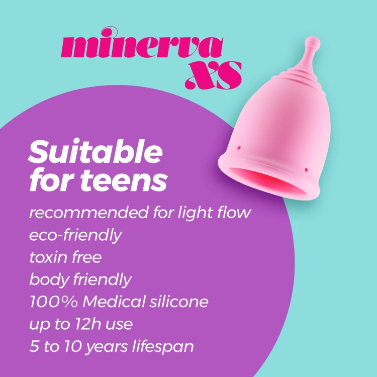 kubeczek menstruacyjny CRUSHIOUS MINERVA XS 150 ML