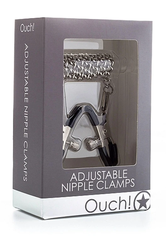 klamerki Adjustable Nipple Clamps Metal Ouch!