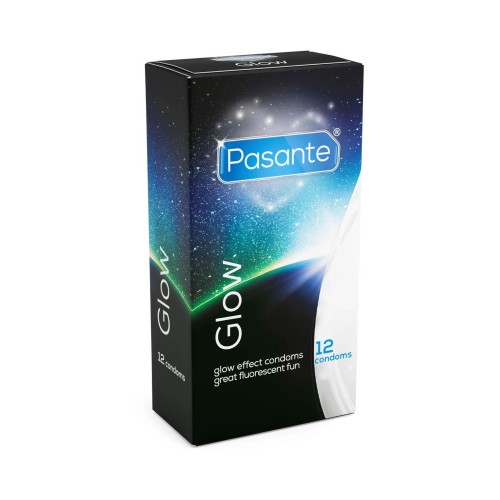 prezerwatywy Pasante Glow Condoms 12 sztuk