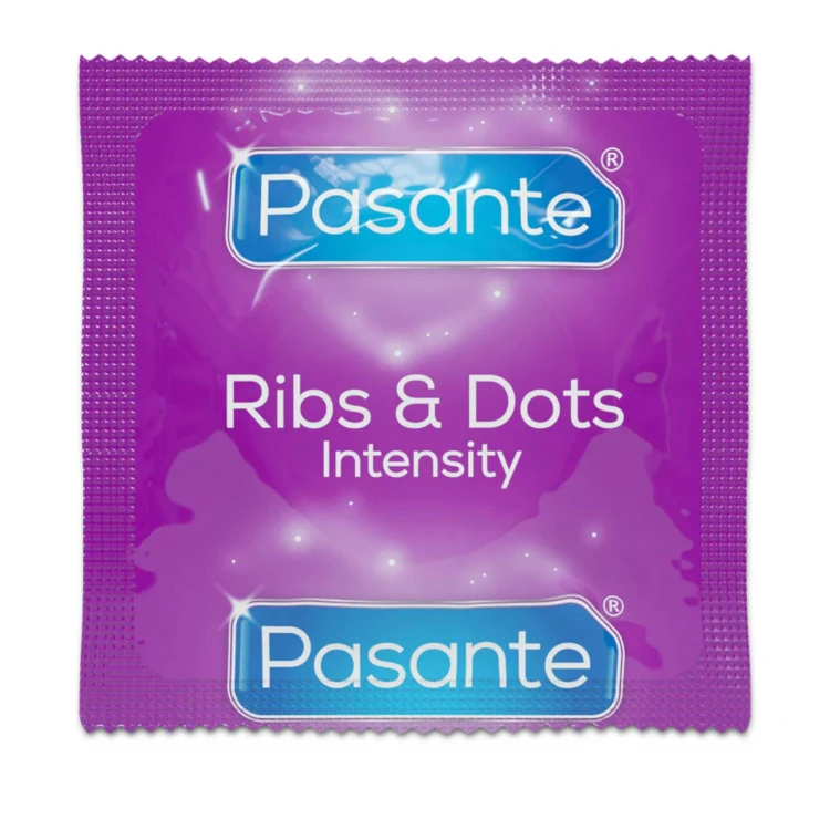 prezerwatywy Pasante Ribs & Dots/Intensity Condoms 12 sztuk