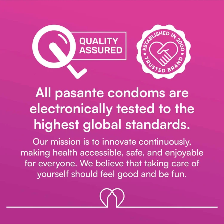 prezerwatywy Pasante Ribs & Dots/Intensity Condoms 12 sztuk