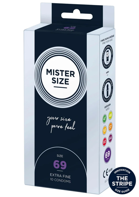 prezerwatywy MISTER SIZE 69 mm 10 sztuk