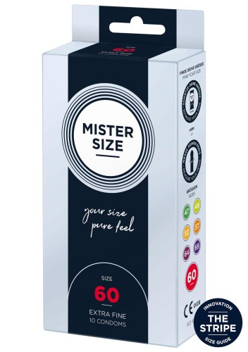 prezerwatywy MISTER SIZE 60 mm 10 sztuk
