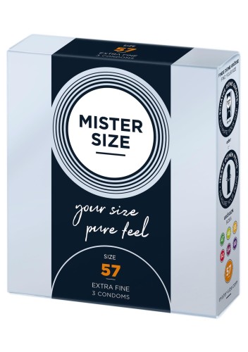 prezerwatywy MISTER SIZE 57 mm 3 sztuki