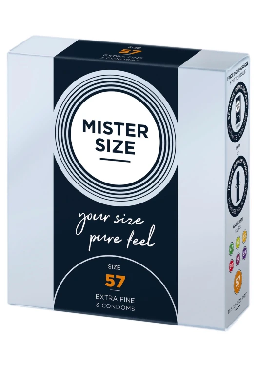 prezerwatywy MISTER SIZE 57 mm 3 sztuki