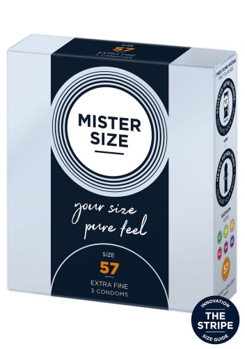 prezerwatywy MISTER SIZE 57 mm 3 sztuki