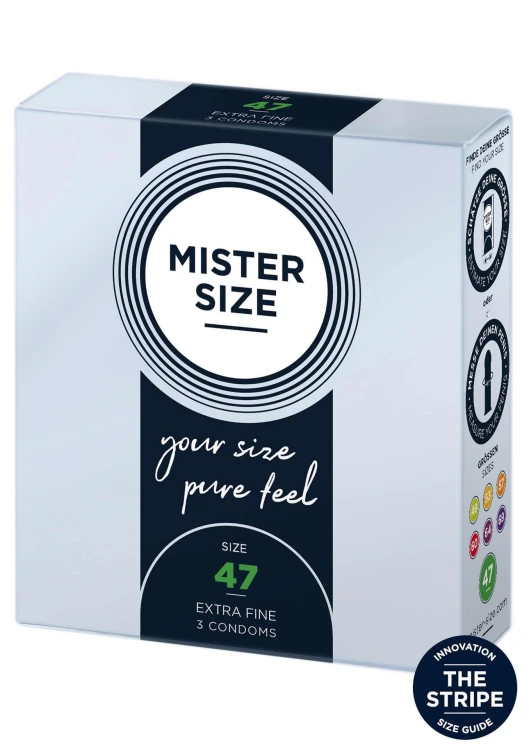 prezerwatywy MISTER SIZE  47 mm 3 sztuki