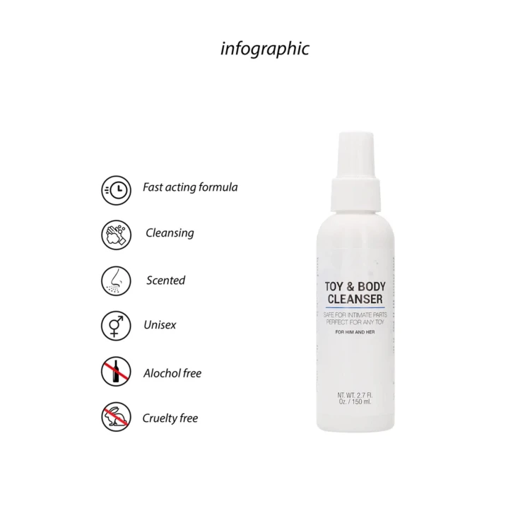 płyn do higieny intymnej Toy and Body Cleaner 150 ml