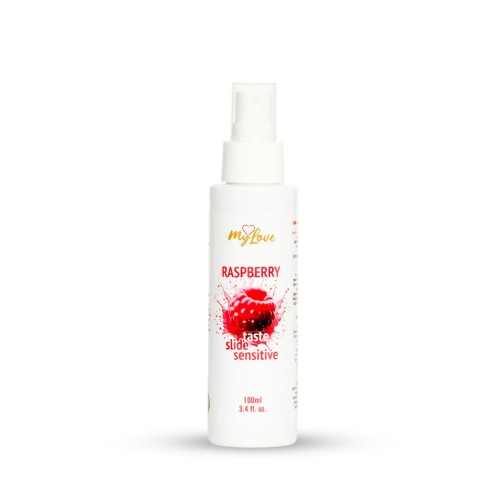 żel malinowy MyLove Taste Slide Sensitive Raspberry  100 ml