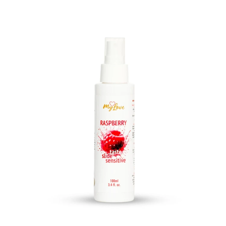 żel malinowy MyLove Taste Slide Sensitive Raspberry  100 ml