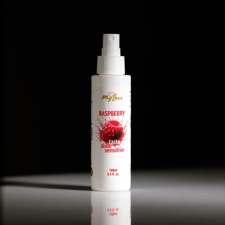 żel malinowy MyLove Taste Slide Sensitive Raspberry  100 ml