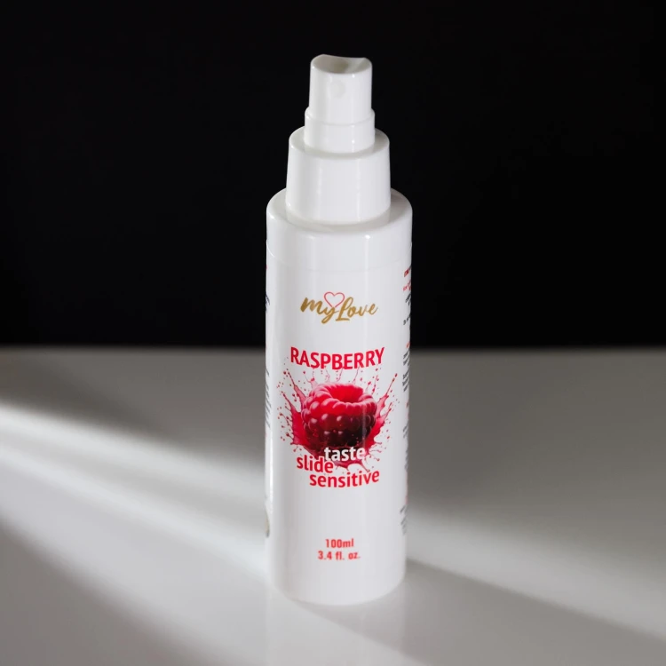 żel malinowy MyLove Taste Slide Sensitive Raspberry  100 ml