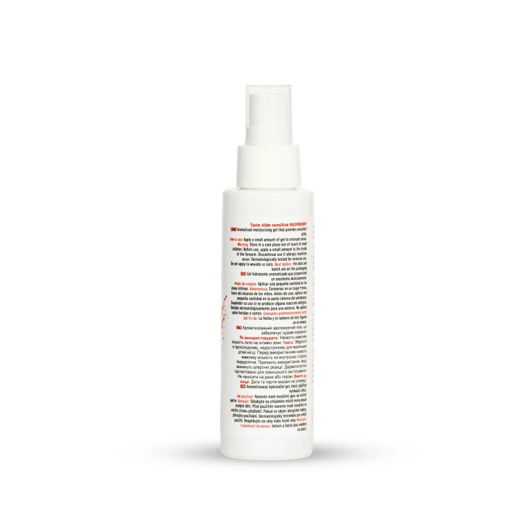 żel malinowy MyLove Taste Slide Sensitive Raspberry  100 ml