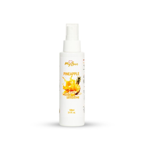 żel ananasowy MyLove Taste Slide Sensitive Pineapple 100 ml