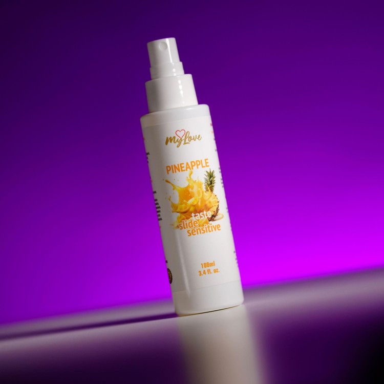 żel ananasowy MyLove Taste Slide Sensitive Pineapple 100 ml