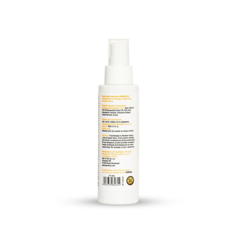 żel ananasowy MyLove Taste Slide Sensitive Pineapple 100 ml