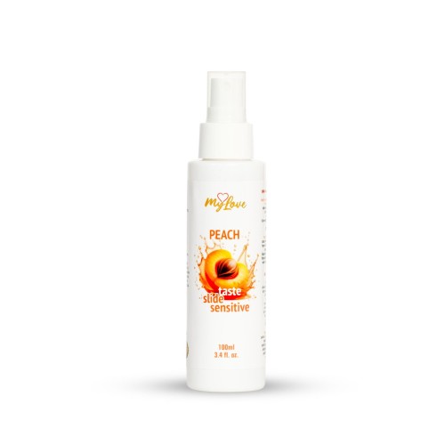 żel brzoskwiniowy MyLove Taste Slide Sensitive Peach 100 ml