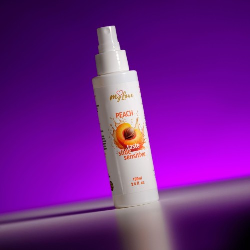 żel brzoskwiniowy MyLove Taste Slide Sensitive Peach 100 ml