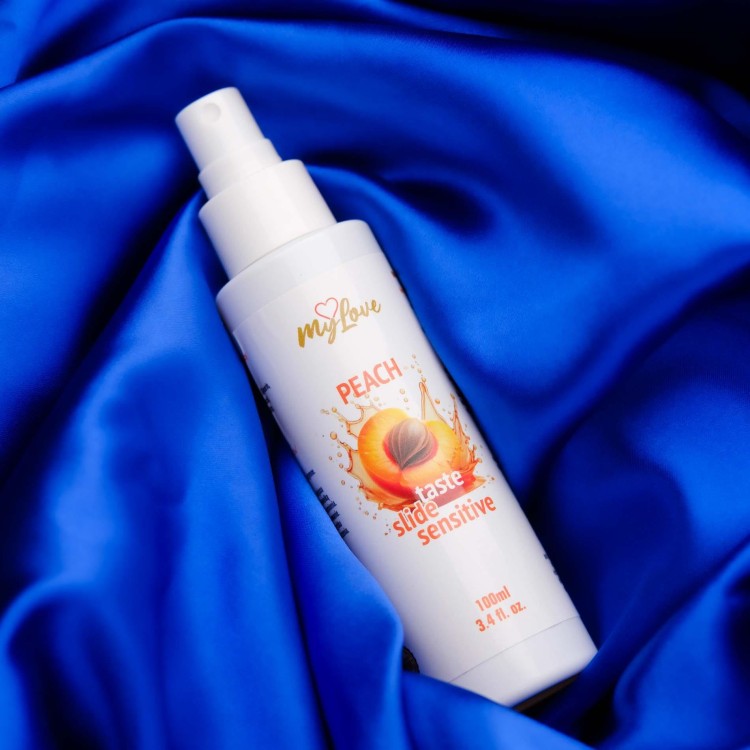 żel brzoskwiniowy MyLove Taste Slide Sensitive Peach 100 ml