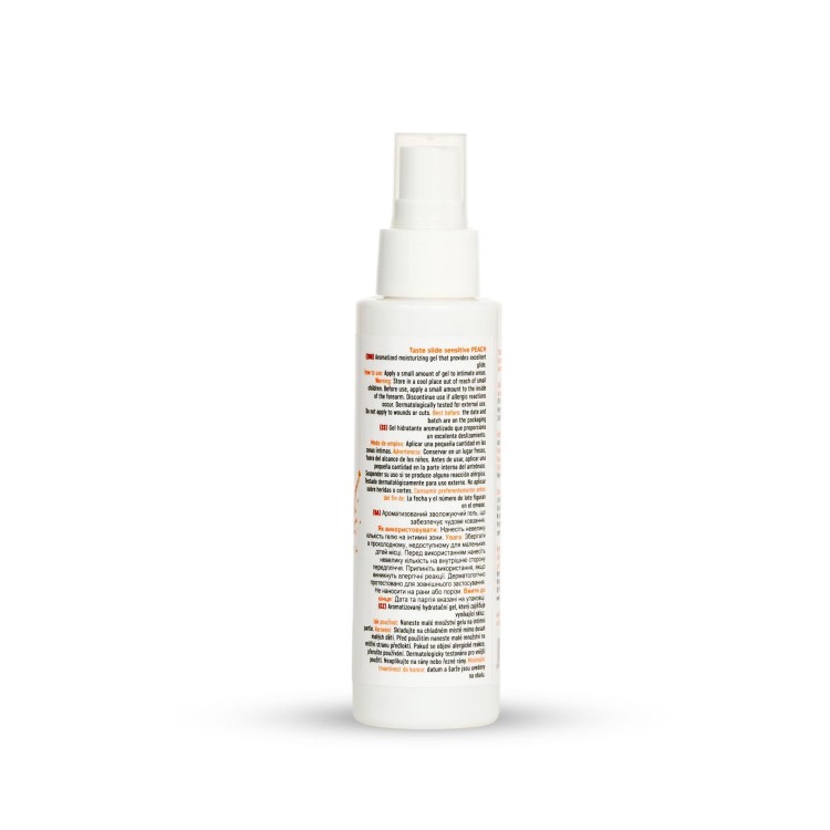 żel brzoskwiniowy MyLove Taste Slide Sensitive Peach 100 ml