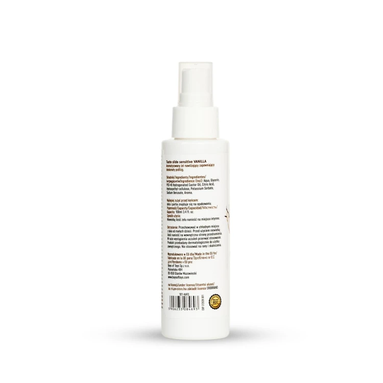 żel waniliowy MyLove Taste Slide Sensitive Vanilla 100 ml