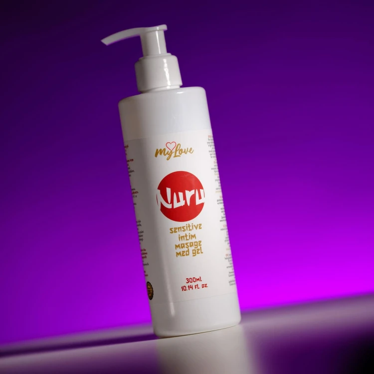 żel nuru MyLove Nuru-Nuru Sensitive Intim Massage Med Gel 300 ml