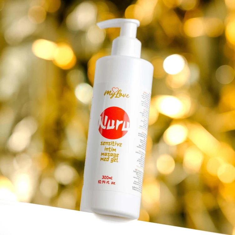 żel nuru MyLove Nuru-Nuru Sensitive Intim Massage Med Gel 300 ml