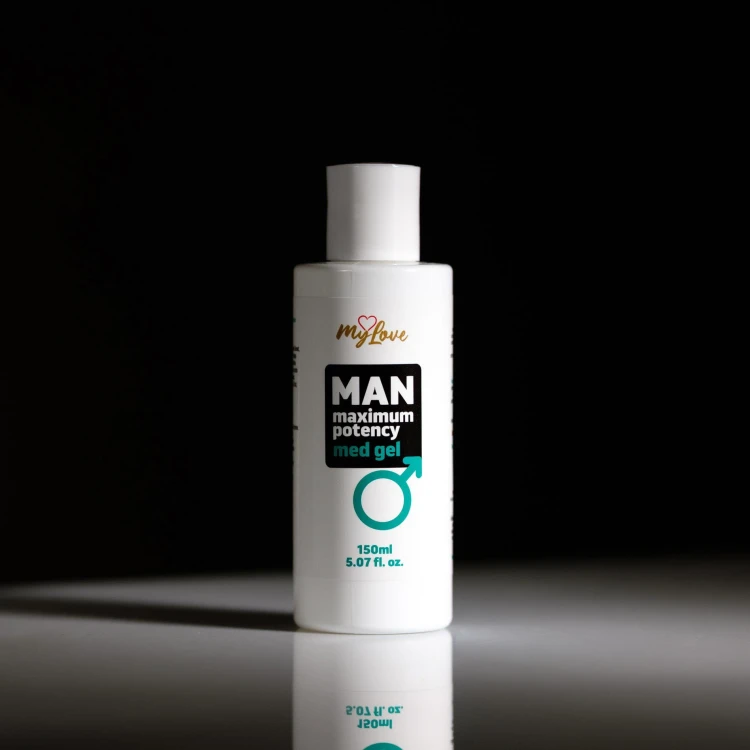 żel wzmacniający MyLove Man Maximum Potency Med Gel  150 ml