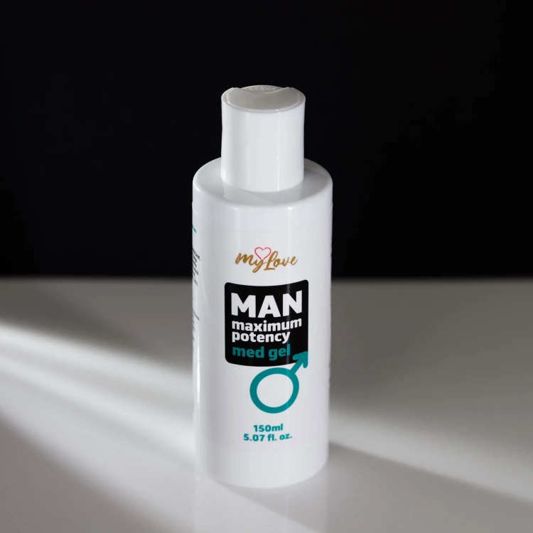 żel wzmacniający MyLove Man Maximum Potency Med Gel  150 ml