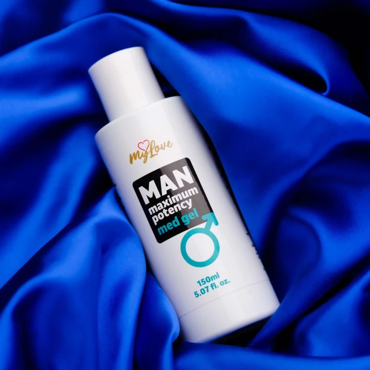 żel wzmacniający MyLove Man Maximum Potency Med Gel  150 ml