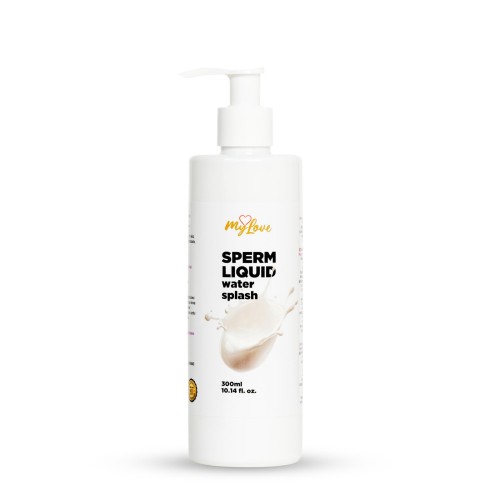 żel wodny biały MyLove Sperm Liquid Water Splash 300 ml