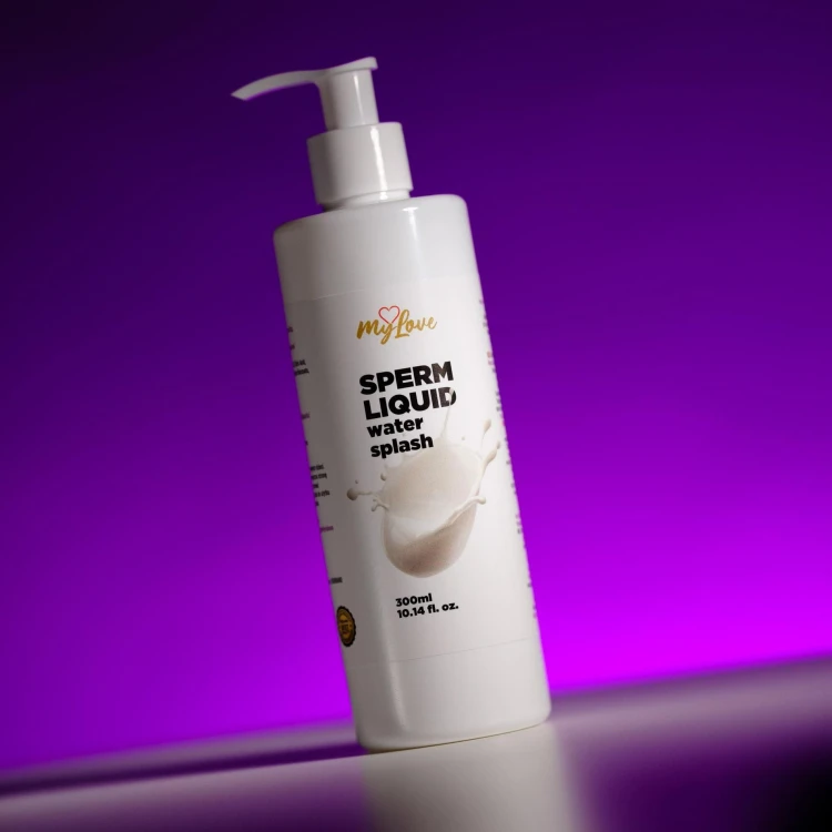 żel wodny biały MyLove Sperm Liquid Water Splash 300 ml
