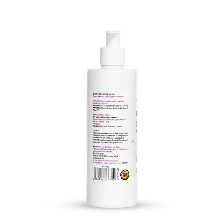 żel wodny biały MyLove Sperm Liquid Water Splash 300 ml