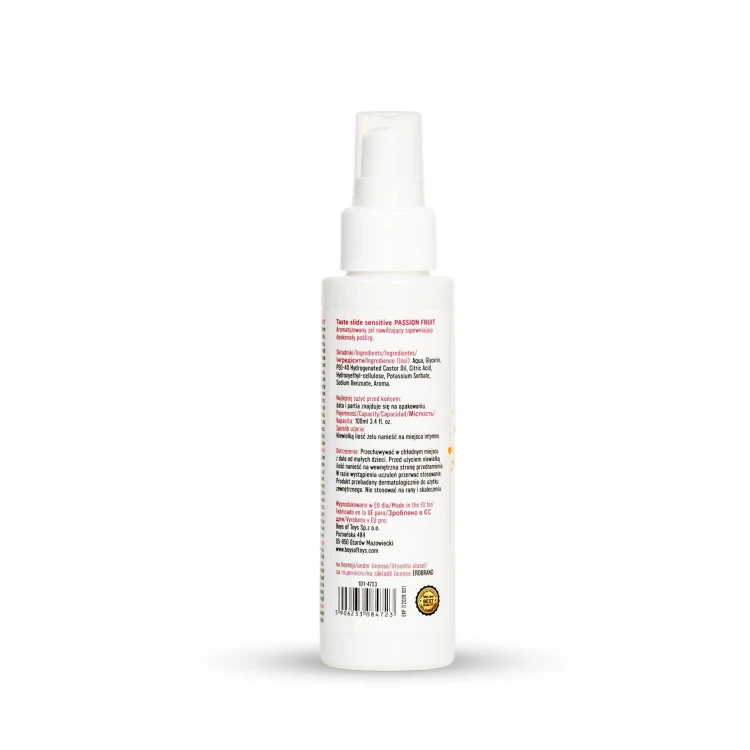 żel marakuja MyLove Taste Slide Sensitive Passion Fruit 100 ml