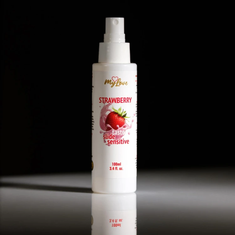 żel truskawkowy MyLove Taste Slide Sensitive Strawberry  100 ml