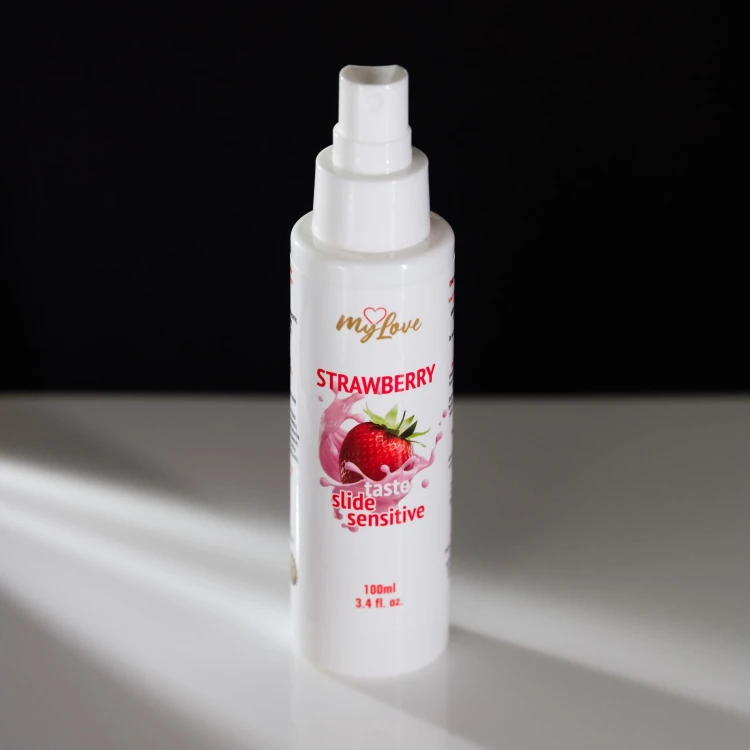 żel truskawkowy MyLove Taste Slide Sensitive Strawberry  100 ml