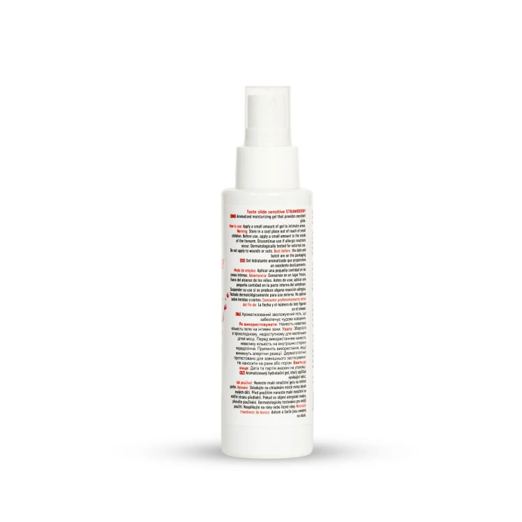 żel truskawkowy MyLove Taste Slide Sensitive Strawberry  100 ml