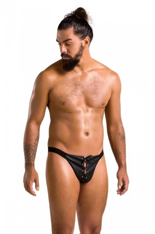 jockstrap Passion SLIP OPEN BEN black S/M