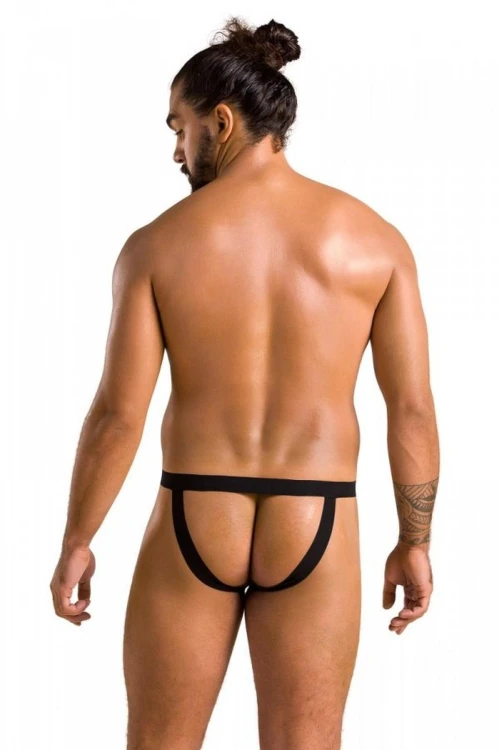 jockstrap Passion SLIP OPEN BEN black S/M