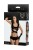 komplet Glossy Sexy set of 3 HALLE black XL