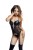 komplet Glossy Miriam set wetlook black S