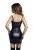 sukienka Glossy Nelly dress wetlook black M