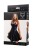 sukienka Glossy Marisa dress wetlook black XL