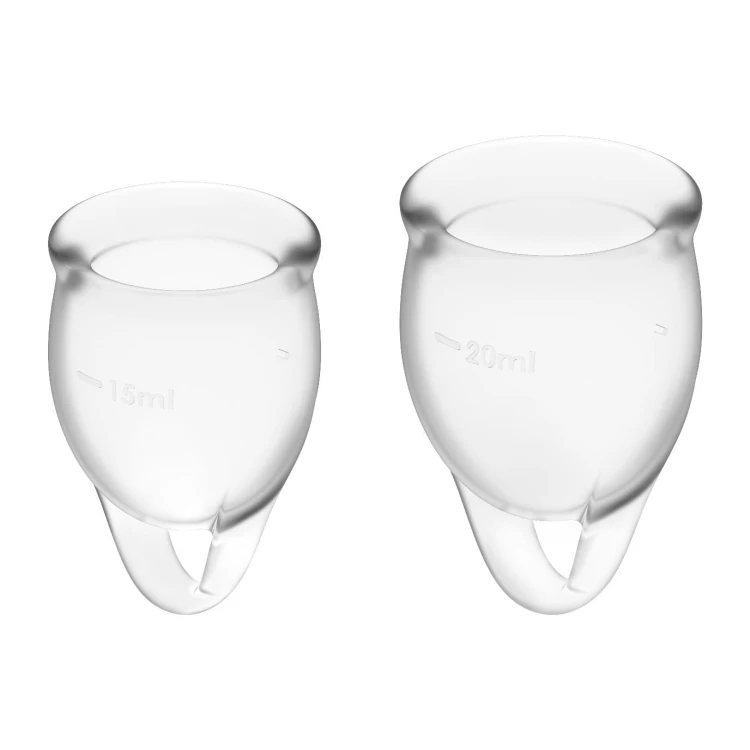 komplet kubeczków menstruacyjnych  Feel Confident Menstrual Cup