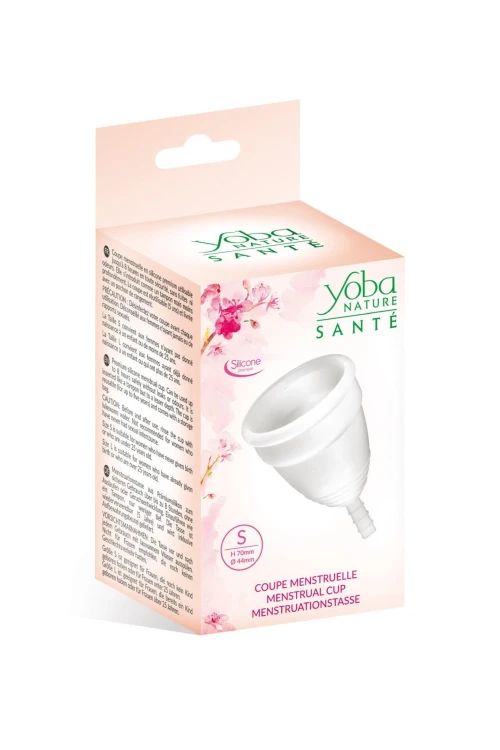 kubeczek menstruacyjny MENSTRUAL CUP WHITE S